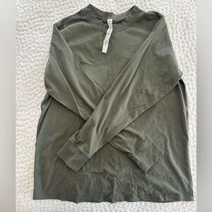 Lululemon Long-Sleeve Crewneck Shirt - Olive